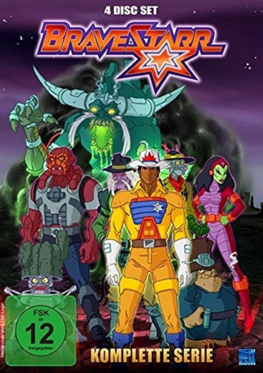 Amazon.co.jp: Bravestarr - Gesamtbox inkl. Legende [DVD] : DVD